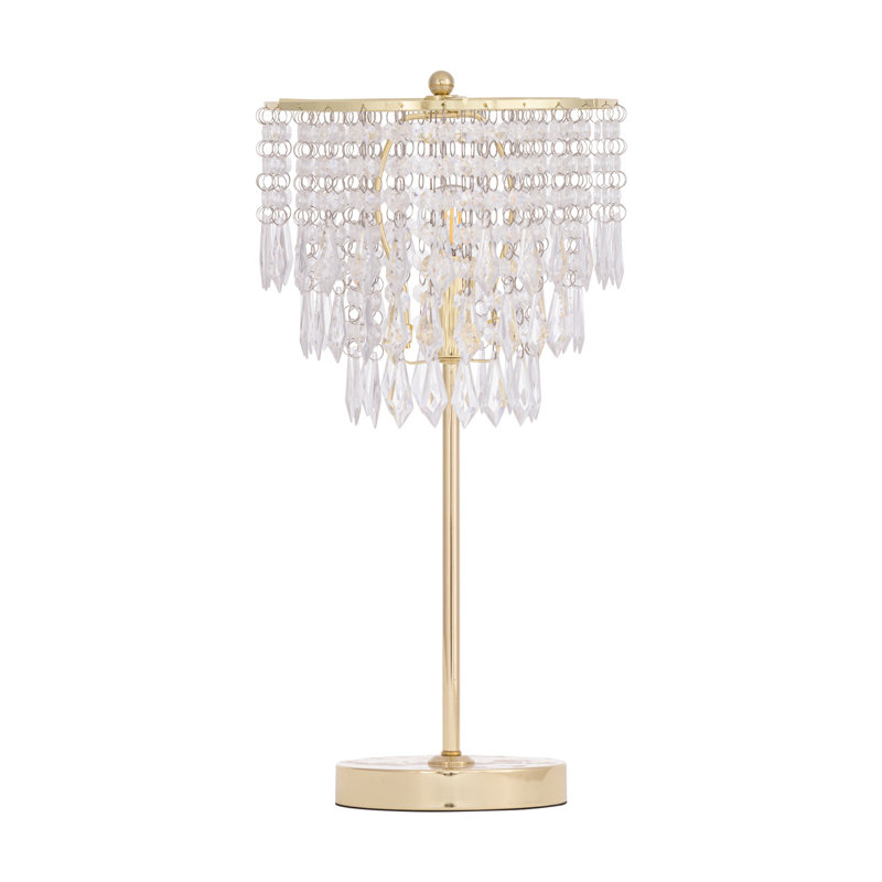Pagan Metal Table Lamp, Gold