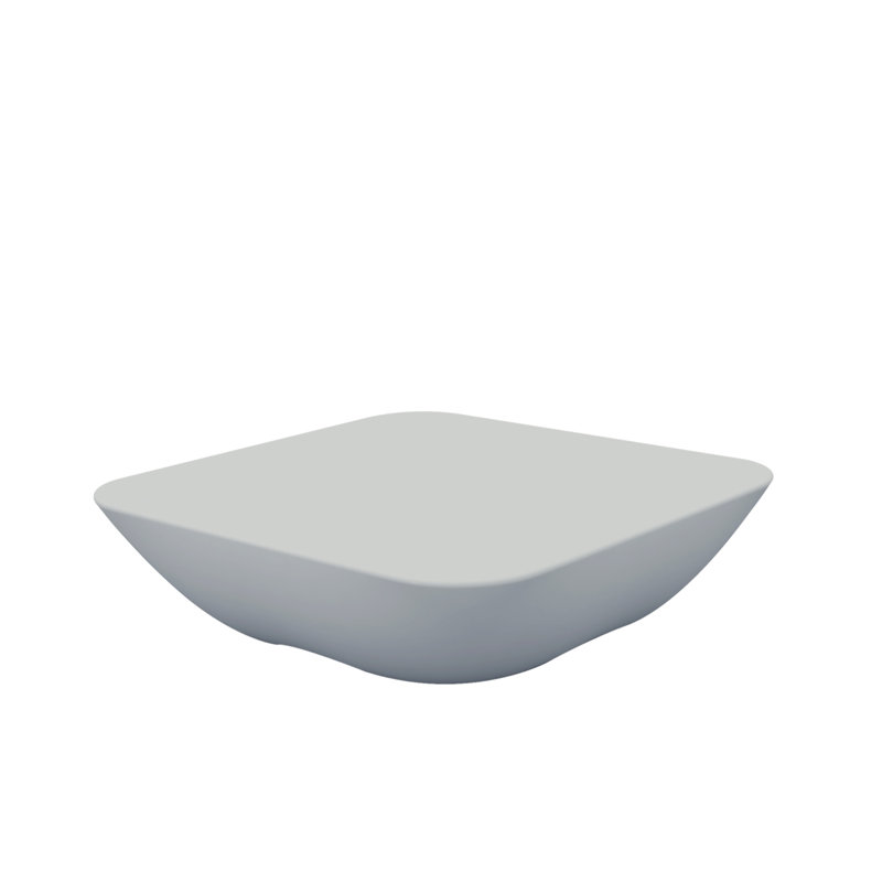 Pillow Plastic Coffee Table, Steel