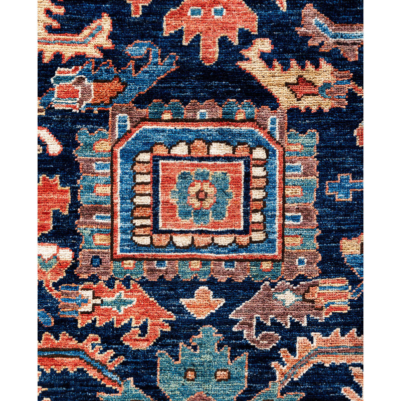 Serapi One-of-a-Kind 8' 2" X 9' 11" Hand Knotted Area Rug