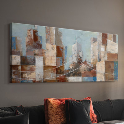 Cityscape- Gallery Wrapped Canvas -Ready to Hang