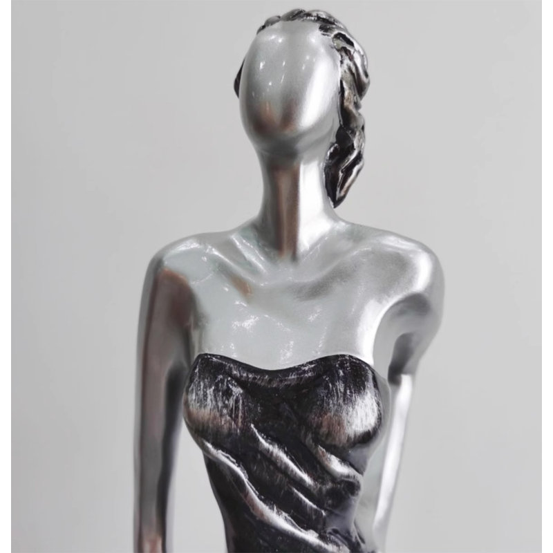 Silver Composite&Resin Decorative Objects