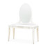 Ensemble coiffeuse et miroir La Marisia - perle crémeuse