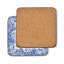 Pimpernel Blue Italian Coasters 4"X 4"