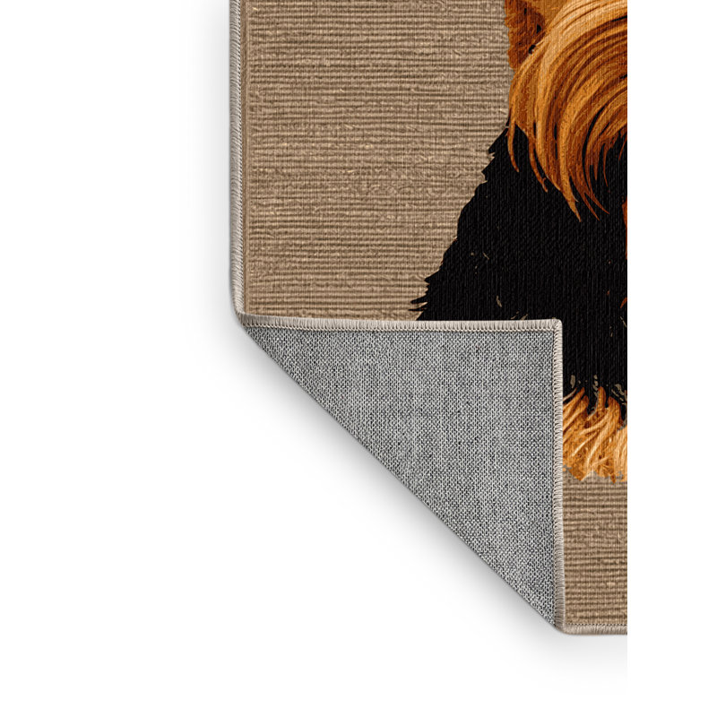  Tapis lavable Airedale Terrier, Rectangulaire 2 pi x 3 pi