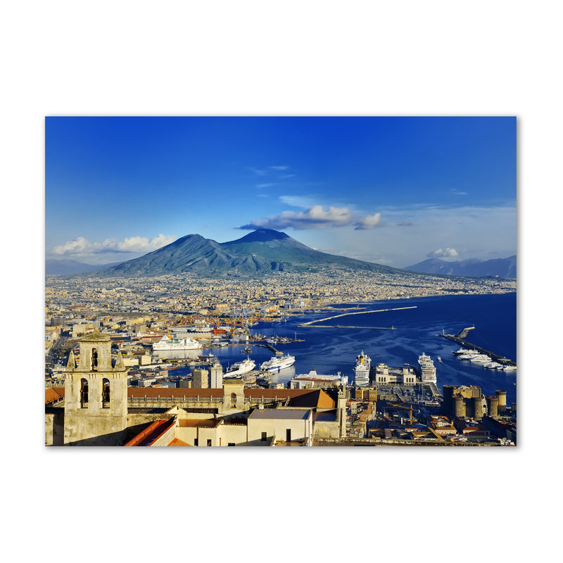Naples Italy - Wrapped Canvas Print