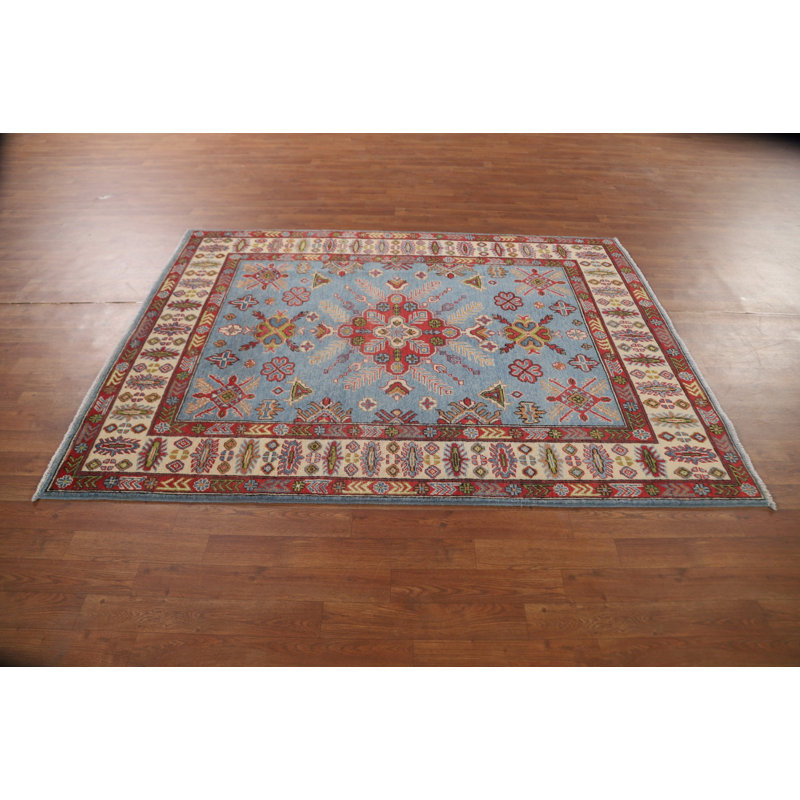 Tapis oriental bleu Kazak