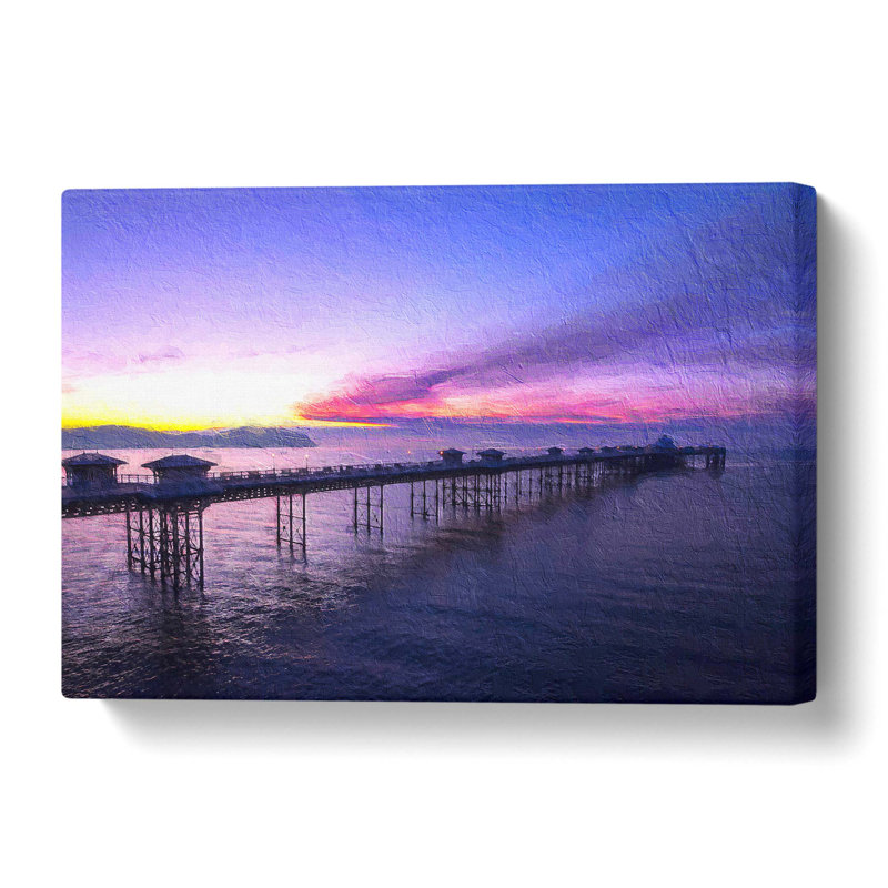 Pier in Llandudno Wales - Wrapped Canvas, 50.8 cm H x 76.2 cm W