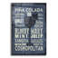 «Cocktail Sign 3» par Erin Clark, art mural en verre acrylique-1000219576