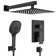 RainfallCascade 10" High-Pressure Balanced Shower System with 3-Setting  Hand Shower