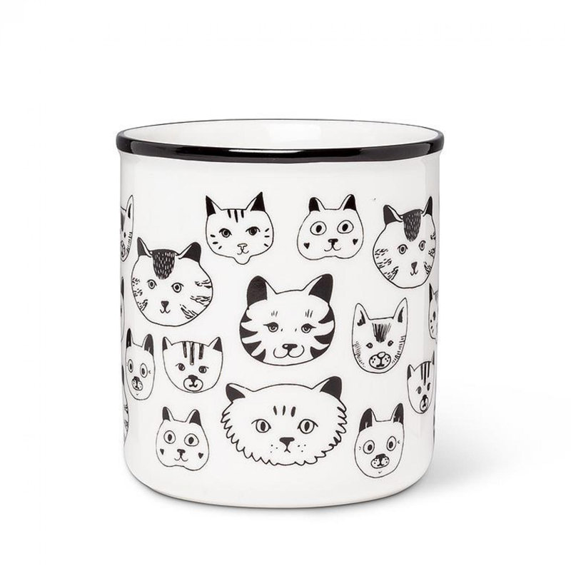 Tasse en forme de chat simple