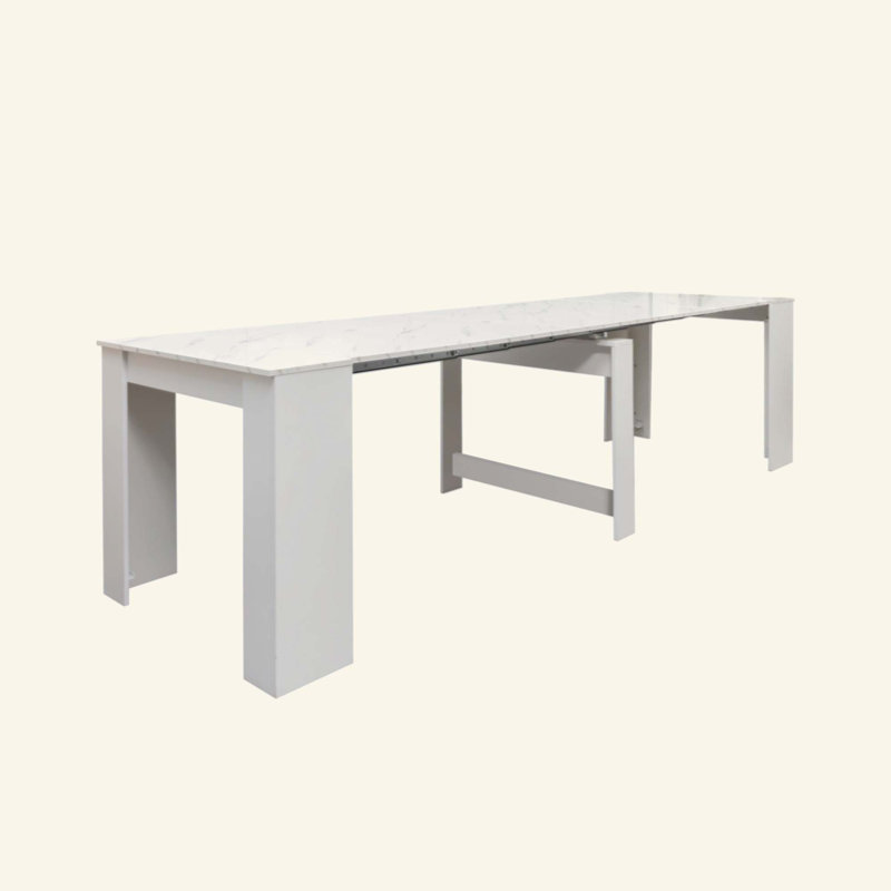 Multifunctional extendable console table