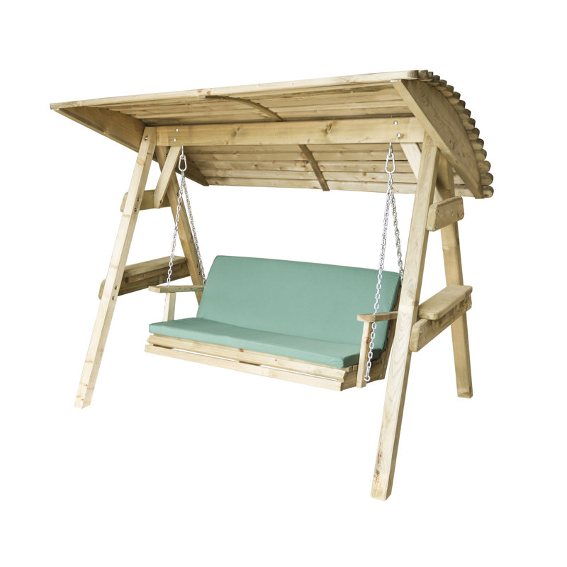 Swing Seat Garden Cushion, Green