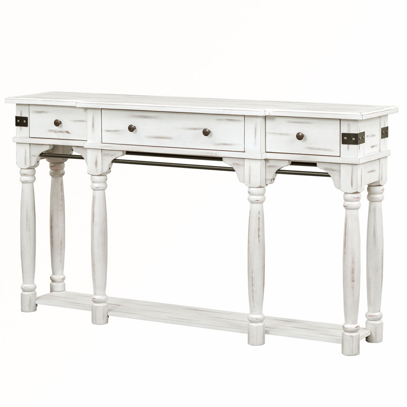 Commode d'appoint Bleidy, Blanc
