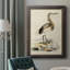 Antique Heron I, toile encadrée de qualité supérieure - prête à être accrochée-602865900