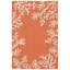 Handmade Tufted Coral Rug-2056176067