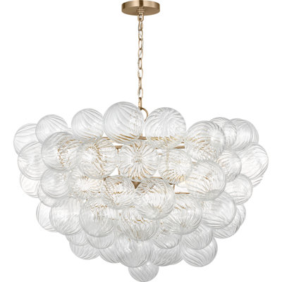 Lustre rond à intensité variable Zia de Generation Lighting, 32 pouces