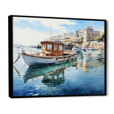 «Port Harbor Reflections», reproduction sur toile