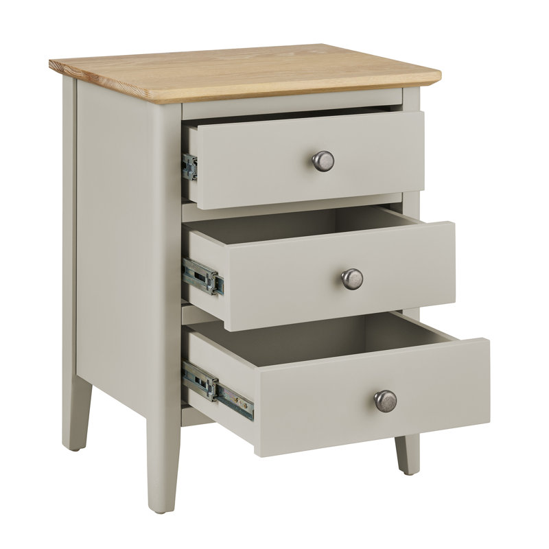 Bedside Table, Harbour Stone