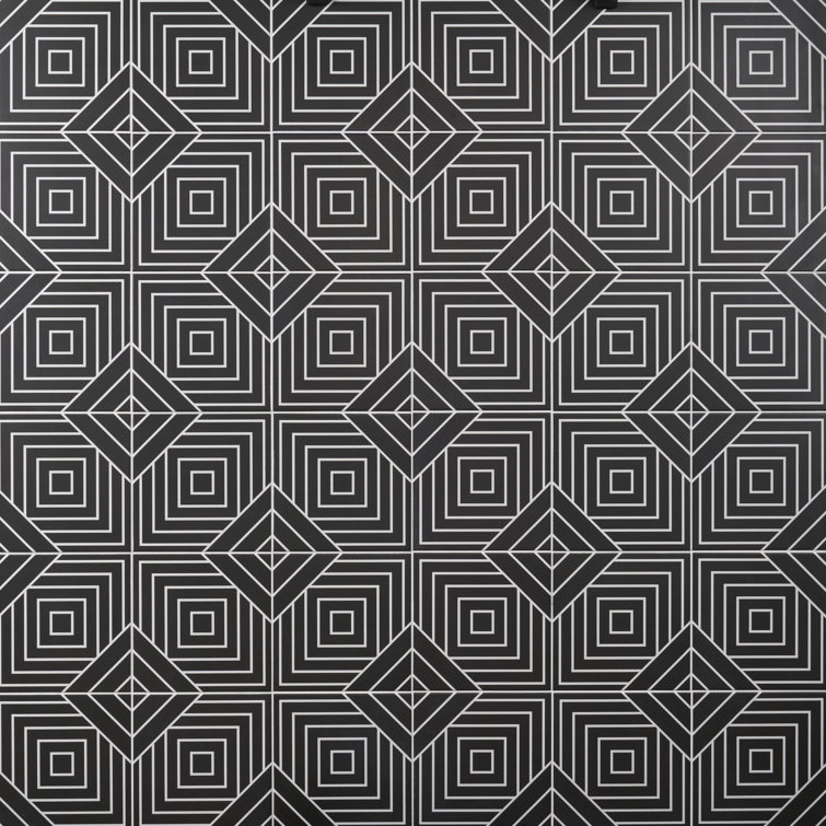 Script 8" x 8" Porcelain Wall and Floor Tile