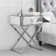Hausman Elegant Mirrored 1 Drawer Bedside Table
