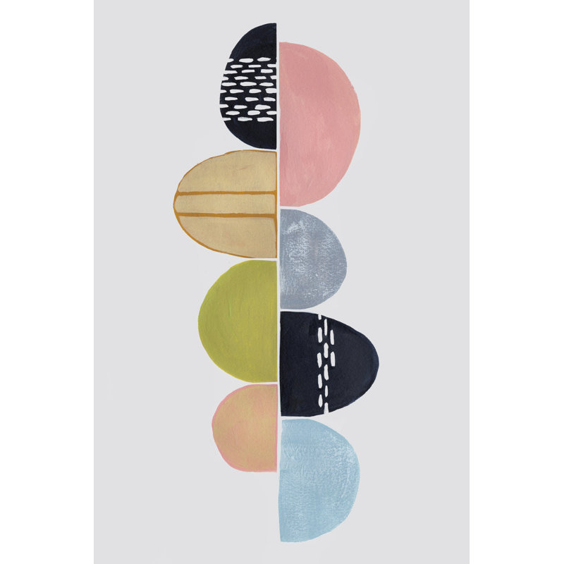 Tectonics I by Grace Popp - Wrapped Canvas Painting, 76 cm H x 51 cm W, Wrapped Canvas