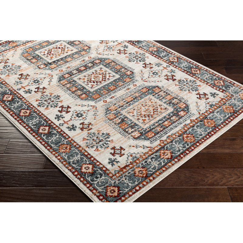Aldusa Oriental Indoor Rug, Rectangle 5'3" x 7'