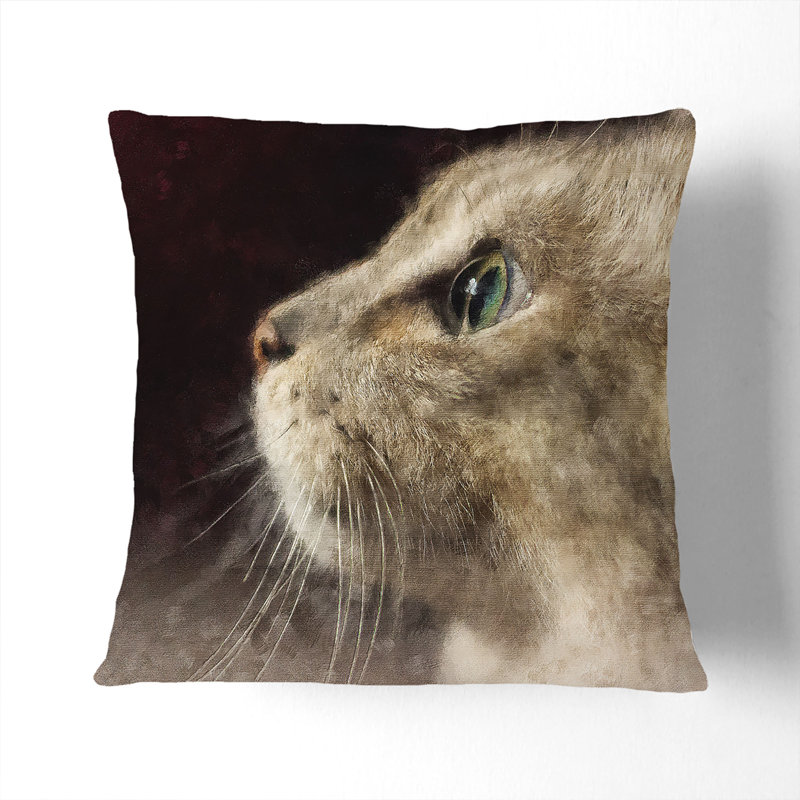Square Throw Cushion, 55cm H x 55cm W x 20cm D