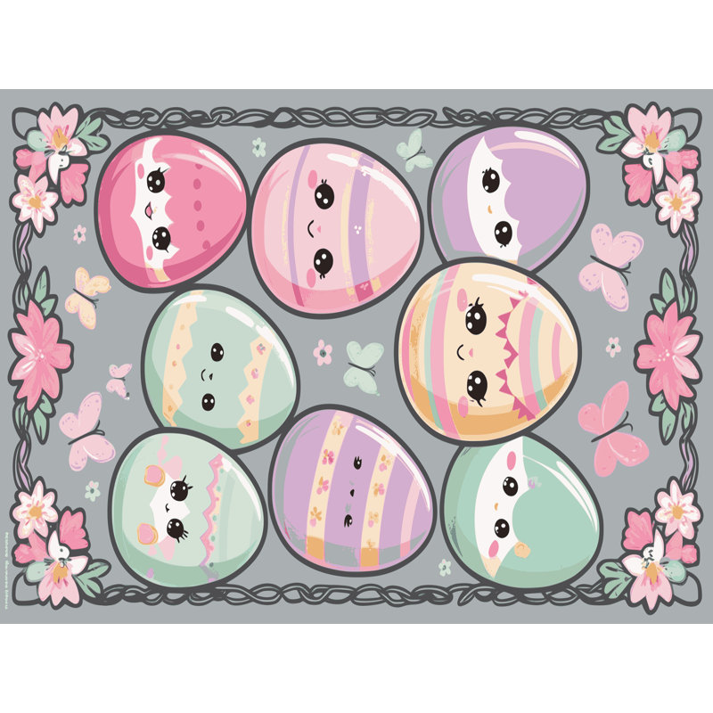 Le tapis des Fêtes de Pâques Printemps Aisle®, Rectangulaire 2 pi x 3 pi