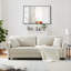 Wavy Rectangle Metal Framed Wall Accent Mirror-1280574221