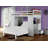 Estefania Twin 8 Drawer Loft Bed with Bookcase by Isabelle & Maxâ¢