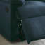  Fauteuil inclinable Motion, tissu bleu profond tissé, inclinable pour économiser l'espace