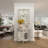 Mcbroom Wood Half Moon 1 Shelf Console Table-1362153406