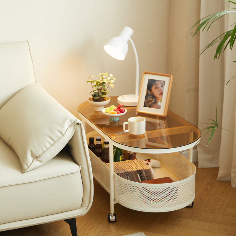 Table basse ovale