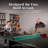Hathaway 9 ft Quick Set 12mm Table Tennis Conversion Top - Regulation Sized, Foldable Two-Piece Design, Durable Engineered Surface - Includes Net and Posts, Green