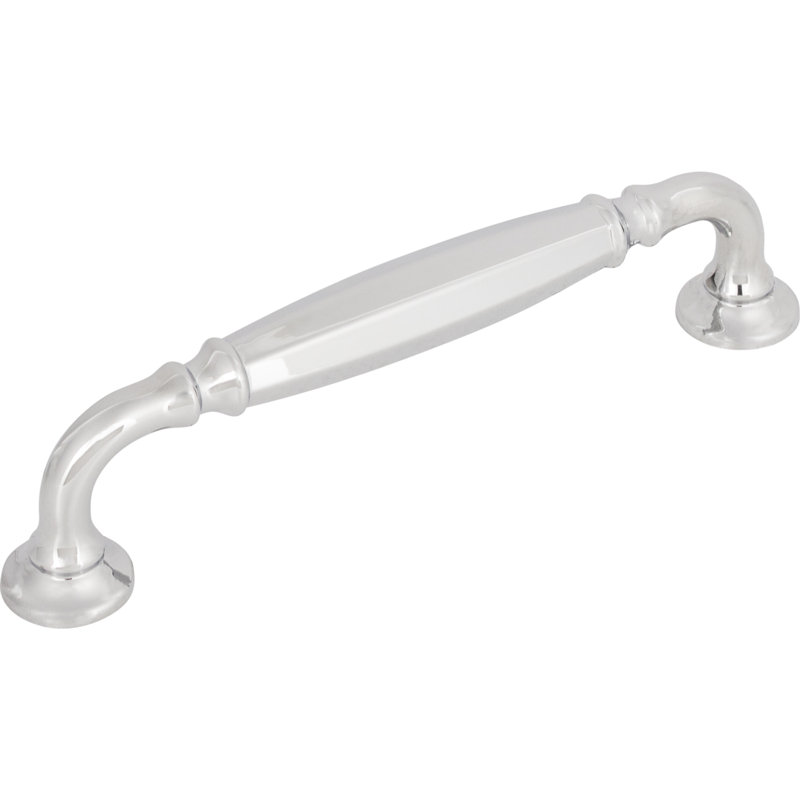 Barrow Bar / Handle Pull, 5 1/16" Center to Center, Polished Chrome