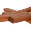 Hamac d'extérieur en bois de cèdre avec tissu en polyester enduit de PVC-95084810
