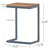 C Shape Accent Table, Drink Table