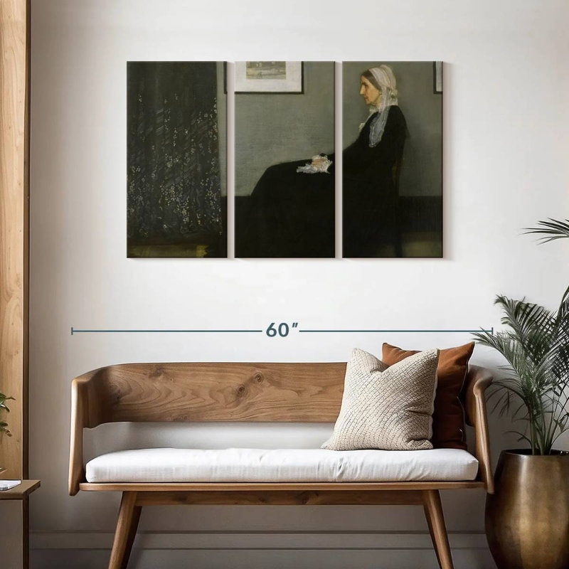 La mère de Leisha Whistler, H 28 po x l 45 po