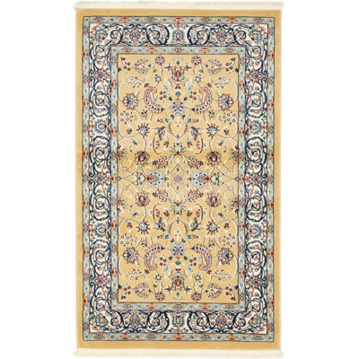 Burmeister Floral Hand Woven Area Rug