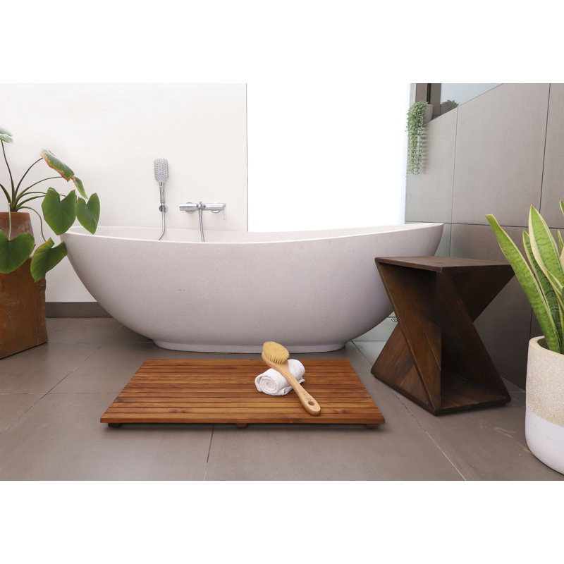 Massa Solid Wood Accent Stool