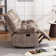 2 - Piece Contemporary and Overstuffed Manual Reclining Living Room Set