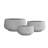 Wurster 3 Piece 21.6", 16.9", and 12.5"W Round Concrete Elegant Planters, Outdoor Indoor Modern Planter Pots, Lightweight, Weather Resistant, Seamless with Drainage Hole Set-770546514