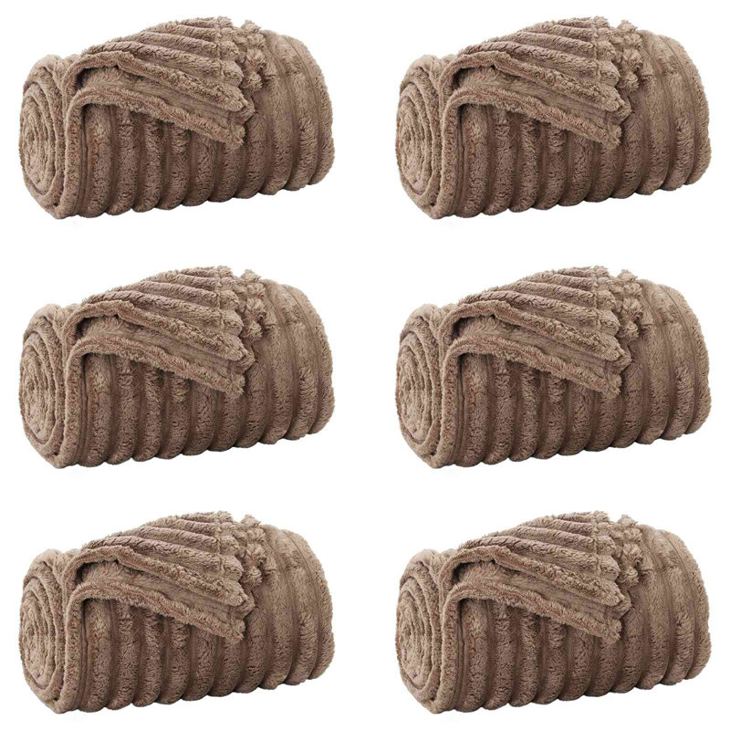 3.2-43 Throw Blanket, 240cm x 220cm, Camel