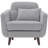 Serta Sierra 34.5" Wide Tufted Polyester Armchair-19197292