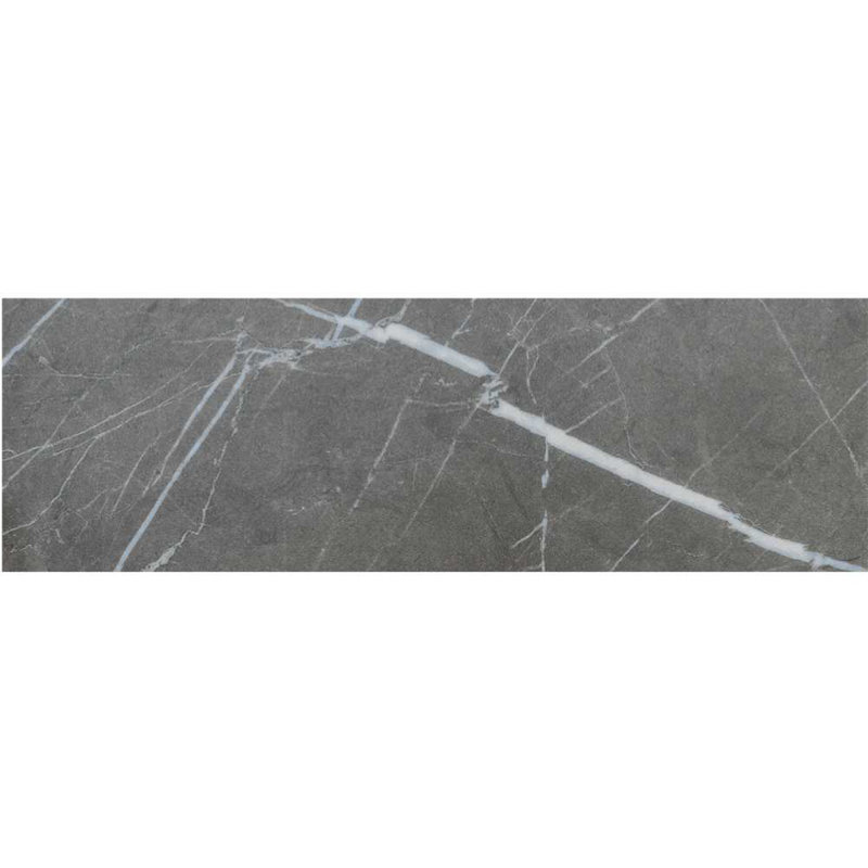 Penthouse 4" x 12" Porcelain Subway Wall & Floor Tile, Charming Amber