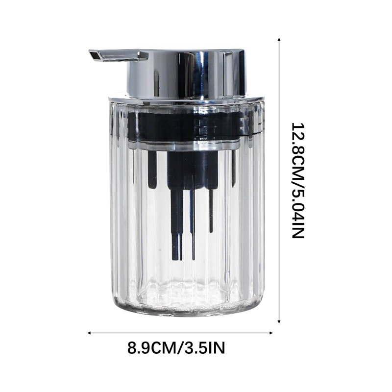 Bouteille d'eau Pompe à mousse Bouteille de mousse Distributeur de mousse Bouteille de mousse de voyage Grande bouteille de mousse rechargeable pour voyage de nettoyage de shampooing