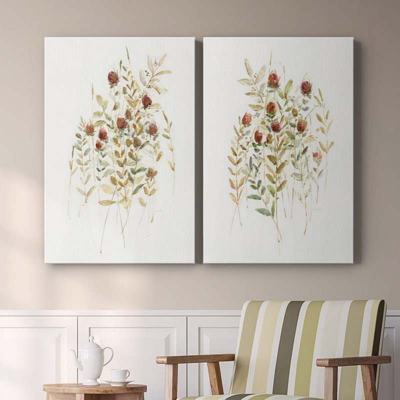 Toile tendue Wildflower Breeze I-Premium Gallery - prête à être accrochée, H 18 po x l 12 po