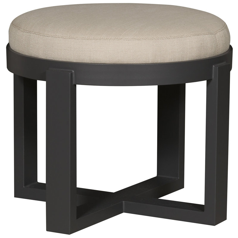 Michael Weiss Outdoor Ottoman, Kramer Lace