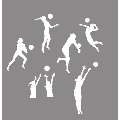 Décalcomanie murale joueurs volleyball Anadolu