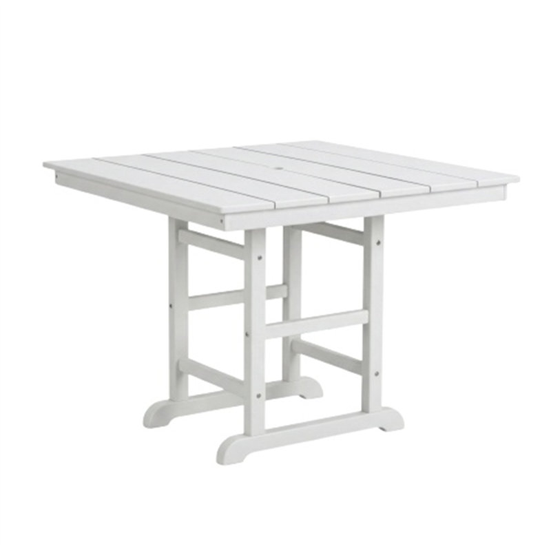 Table de salle à manger 1 pièce, Blanc